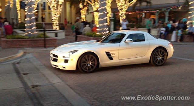 Mercedes SLS AMG spotted in Naples, Florida