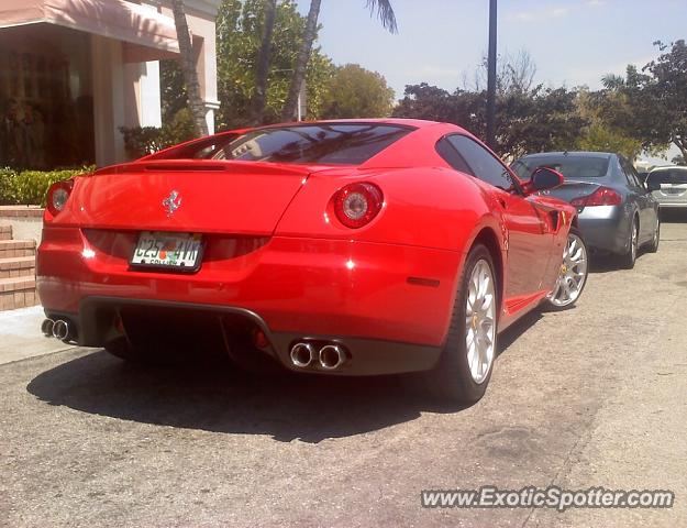 Ferrari 599GTB spotted in Naples, Florida