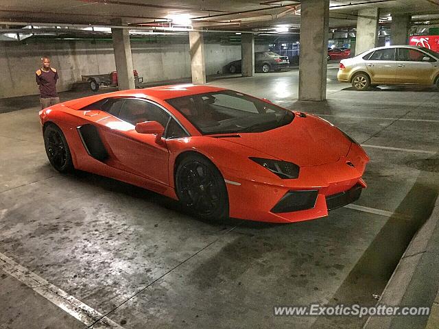 Lamborghini Aventador spotted in Johannesburg, South Africa