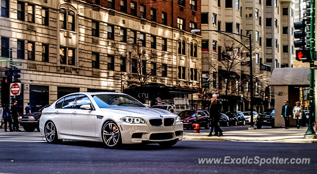 BMW M5 spotted in Chicago, Illinois