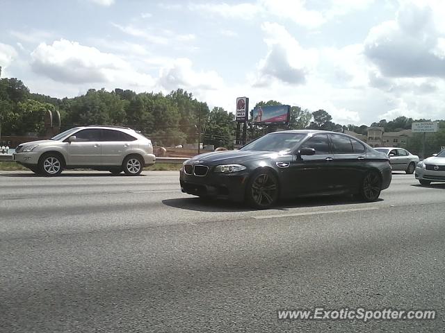 BMW M5 spotted in Atlanta, Georgia