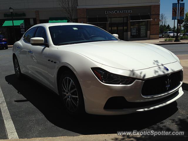Maserati Ghibli spotted in Center valley, Pennsylvania