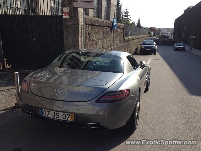 Mercedes SLS AMG spotted in Guimarães, Portugal