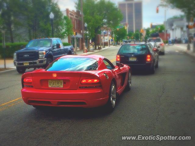 Dodge Viper spotted in Morristown, New Jersey