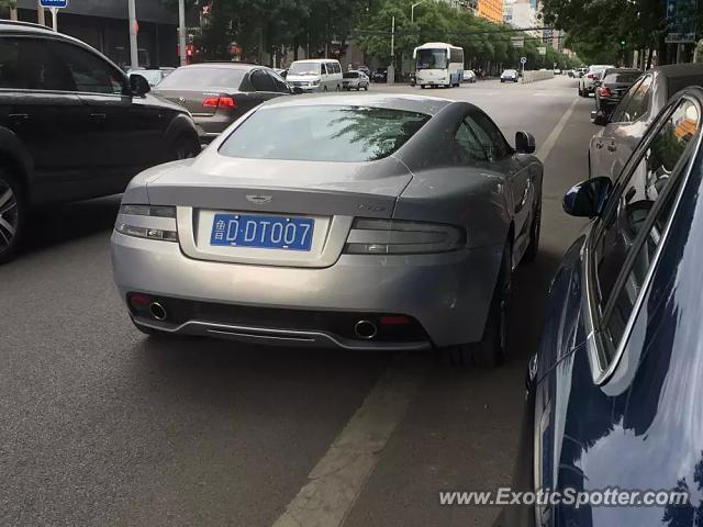 Aston Martin Virage spotted in Beijing, China