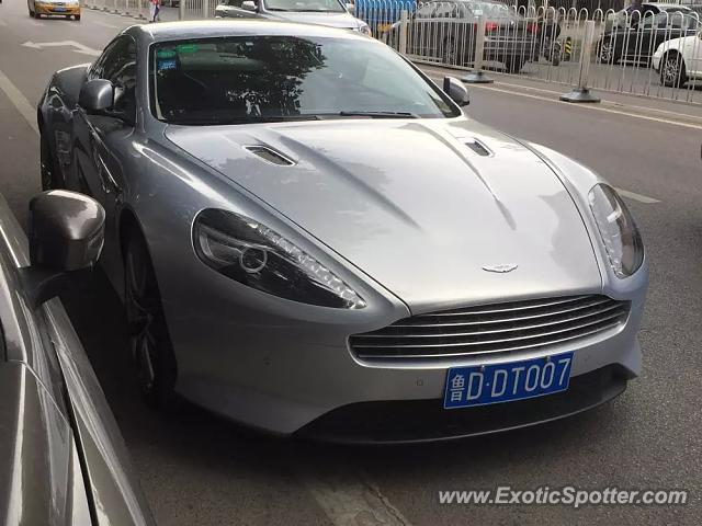 Aston Martin Virage spotted in Beijing, China