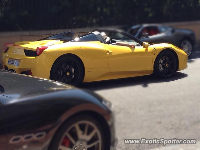 Ferrari 458 Italia spotted in Monte Carlo, Monaco