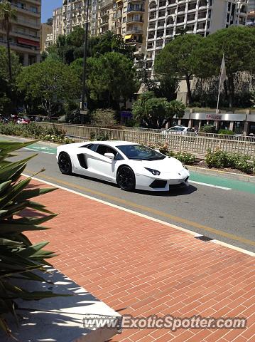 Lamborghini Aventador spotted in Monte Carlo, Monaco