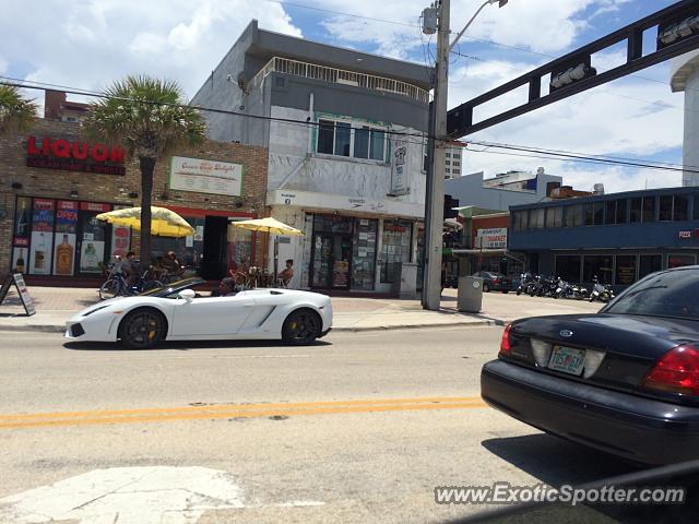 Lamborghini Gallardo spotted in Fort Lauderdale, Florida