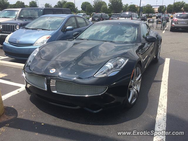 Fisker Karma spotted in Charlotte, North Carolina