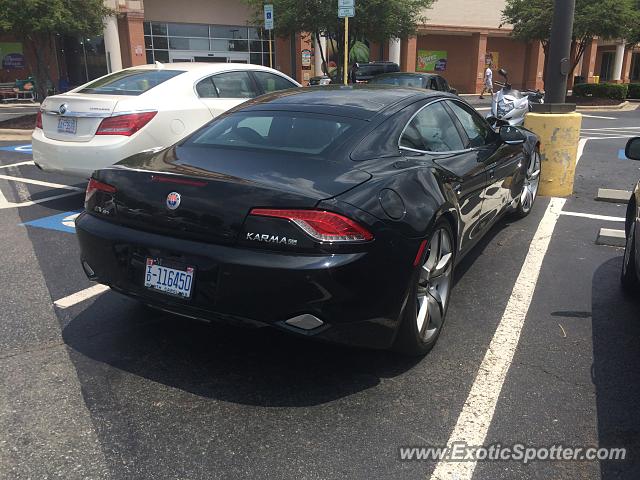 Fisker Karma spotted in Charlotte, North Carolina