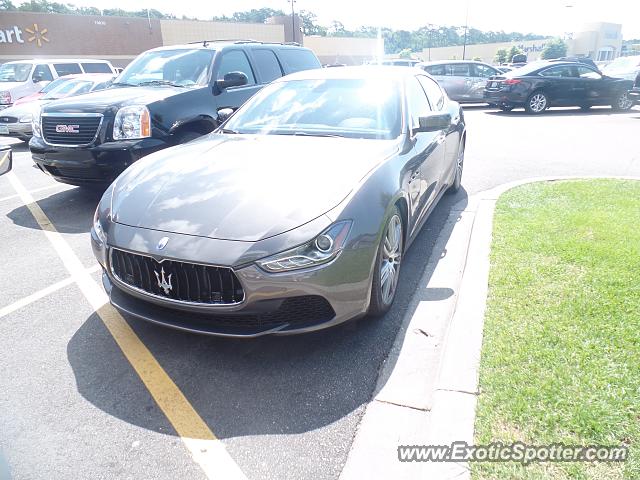 Maserati Ghibli spotted in Myrtle Beach, South Carolina