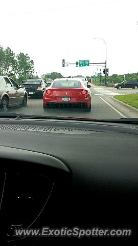 Ferrari FF spotted in Burnsville, Minnesota