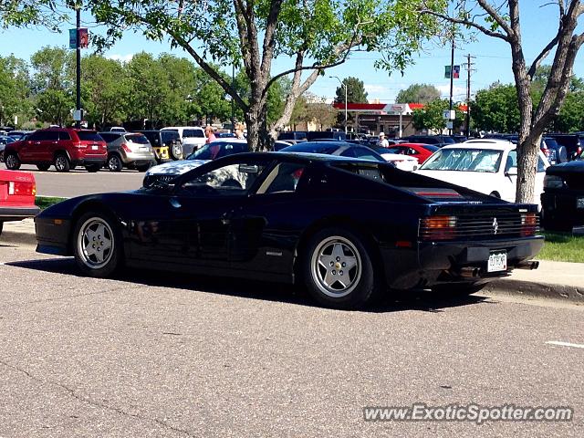 Ferrari Testarossa spotted in Littleton, Colorado