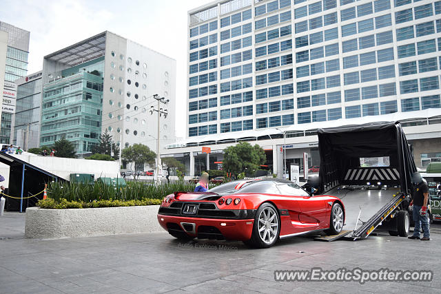 Koenigsegg CCX spotted in Mexico City, Mexico