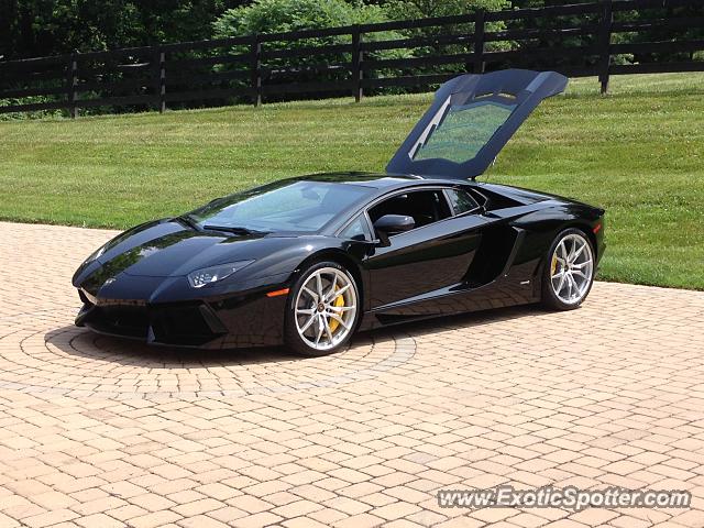 Lamborghini Aventador spotted in Florence, Kentucky
