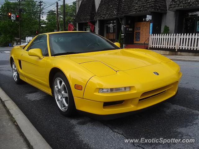 Acura NSX spotted in Flat Rock, North Carolina