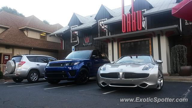 Fisker Karma spotted in Charlotte, North Carolina
