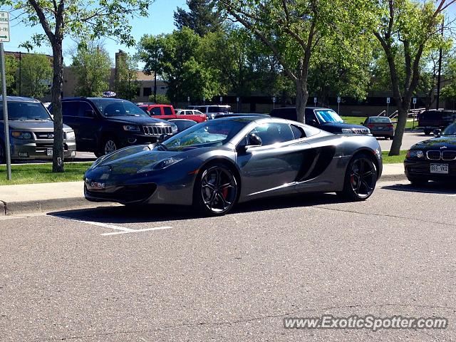Mclaren MP4-12C spotted in Littleton, Colorado