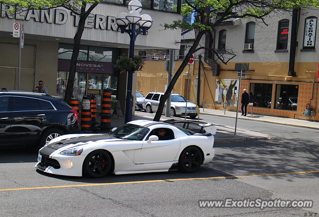 Dodge Viper spotted in Toronto, Canada
