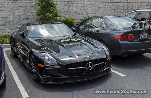 Mercedes SLS AMG spotted in Atlanta, Georgia