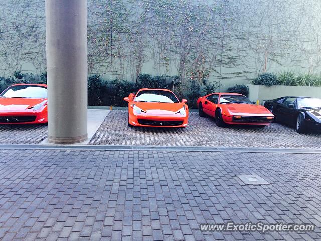 Ferrari 458 Italia spotted in Buenos Aires, Argentina