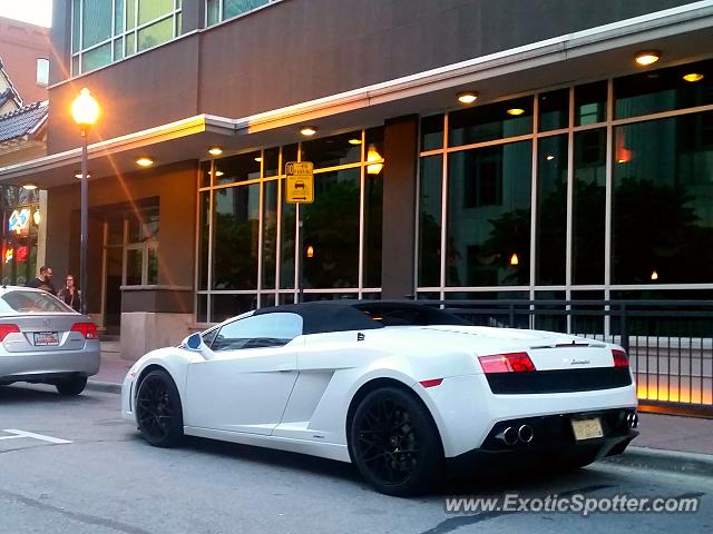 Lamborghini Gallardo spotted in Salt Lake City, Utah