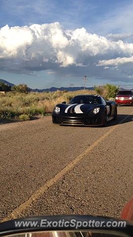 Porsche 918 Spyder spotted in Albuquerque, New Mexico
