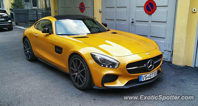 Mercedes AMG GT spotted in Zurich, Switzerland