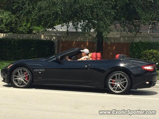 Maserati GranCabrio spotted in Coral Springs, Florida