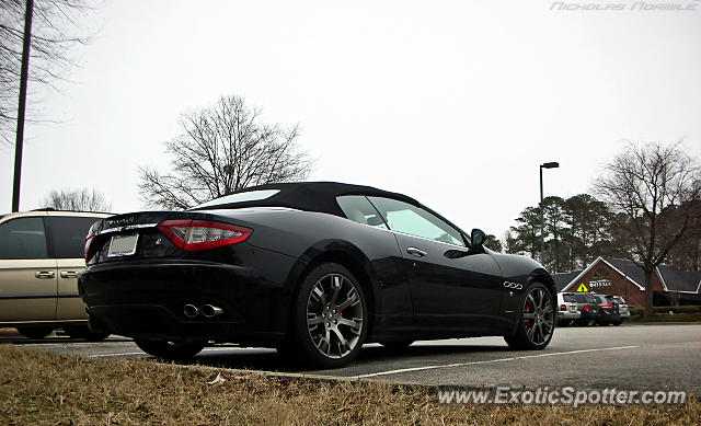 Maserati GranCabrio spotted in Cary, North Carolina