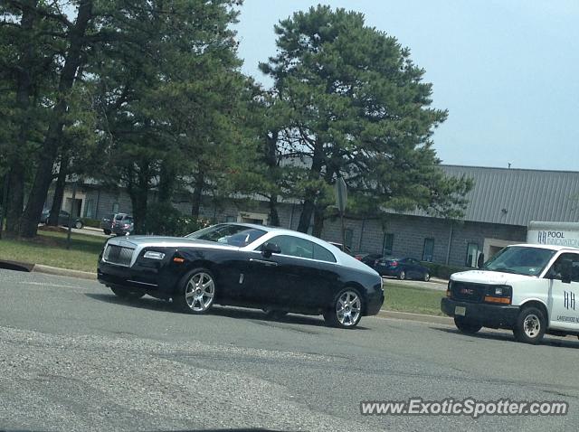 Rolls-Royce Wraith spotted in Lakewood, New Jersey