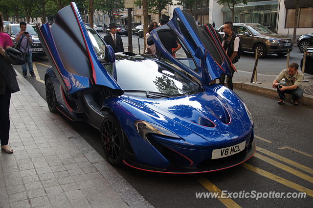 Mclaren P1 spotted in Paris, France