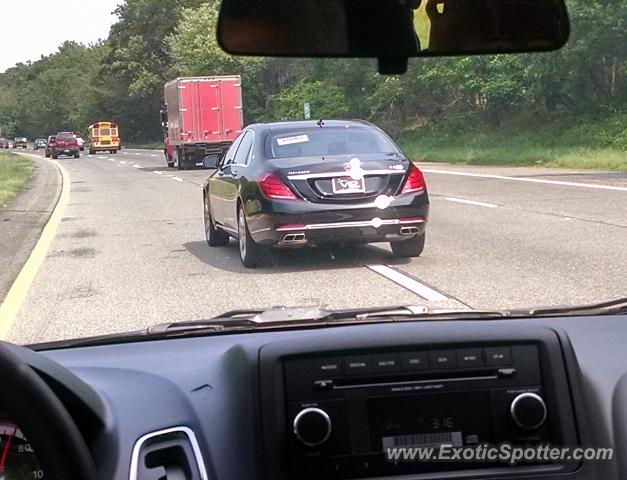 Mercedes Maybach spotted in I280, New Jersey