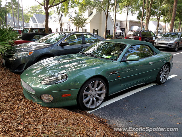 Aston Martin DB7 spotted in Hilton Head, South Carolina