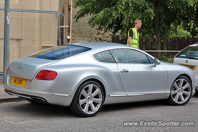 Bentley Continental spotted in Cambridge, United Kingdom