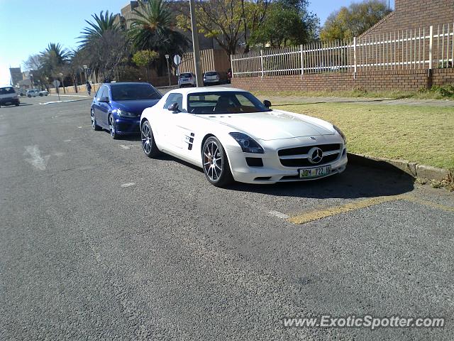 Mercedes SLS AMG spotted in Klerksdorp, South Africa