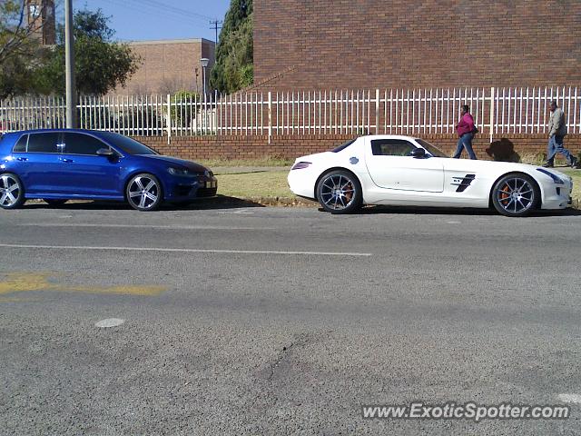 Mercedes SLS AMG spotted in Klerksdor, South Africa