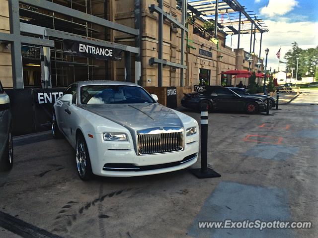 Rolls-Royce Wraith spotted in Atlanta, Georgia