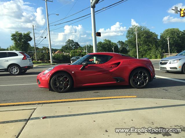 Alfa Romeo 4C spotted in Huntsville, Alabama
