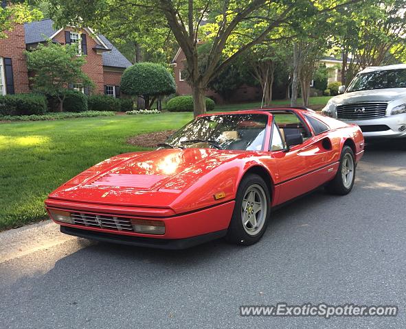 Ferrari 328 spotted in Charlotte, North Carolina