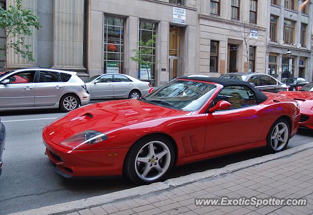 Ferrari 550 spotted in Montreal, Canada