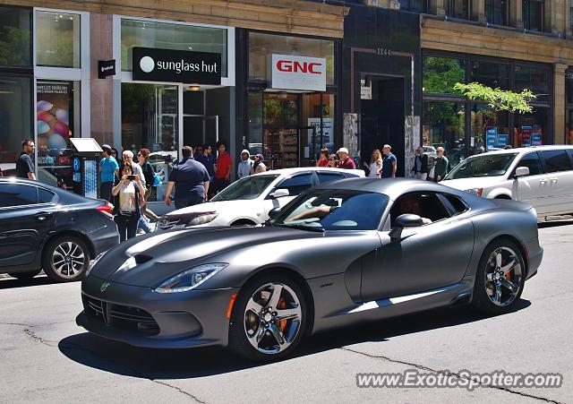 Dodge Viper spotted in Montreal, Canada