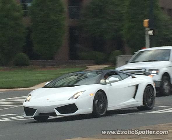 Lamborghini Gallardo spotted in Charlotte, North Carolina