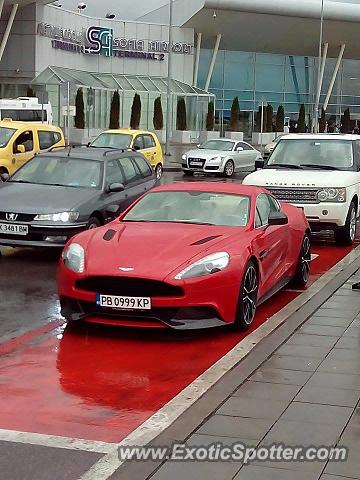 Aston Martin Vanquish spotted in Sofia, Bulgaria
