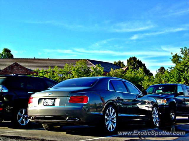 Bentley Continental spotted in GreenwoodVillage, Colorado
