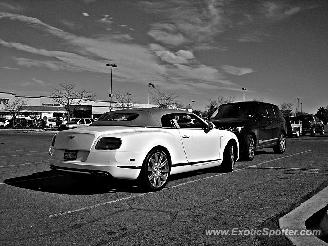 Bentley Continental spotted in GreenwoodVillage, Colorado