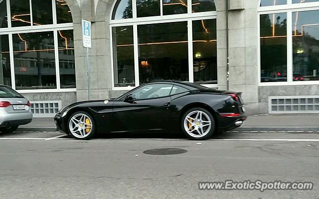 Ferrari California spotted in Bern, Switzerland