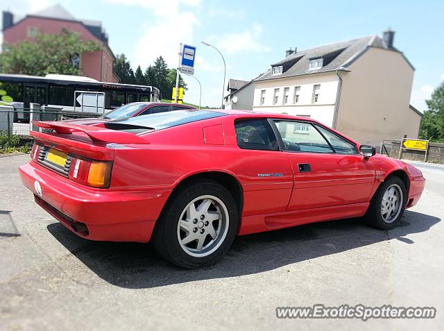 Lotus Esprit spotted in Mersch, Luxembourg