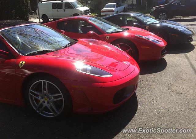 Ferrari 458 Italia spotted in Greenwich, Connecticut